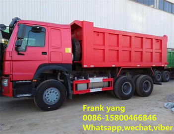 China 2 camiones volquete usados árbol, camión volquete diesel de 375 HP con la nueva batería proveedor
