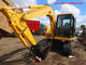 Excavador flexible de la segunda mano, excavador de KOMATSU Pc60 7 6286 kilogramos de peso de funcionamiento proveedor