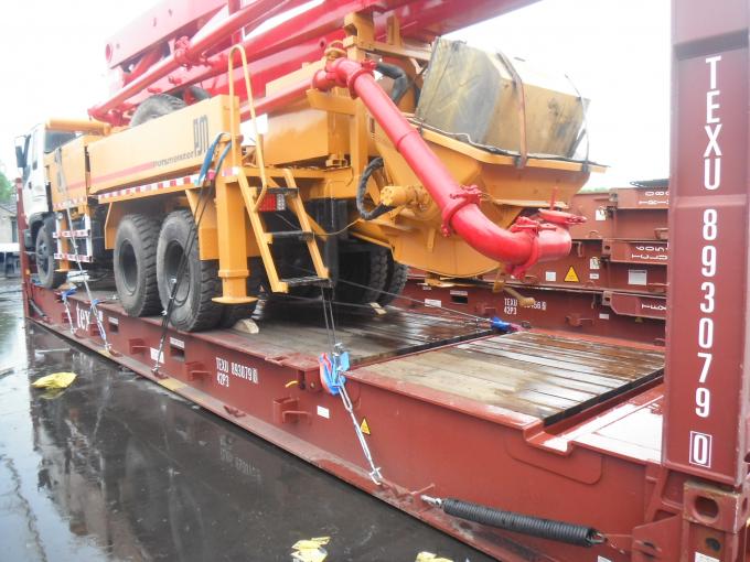 Milímetros concreto usado Sany de poder del diesel del camión 11420 * 2500 de la bomba de 48 metros 4000 *