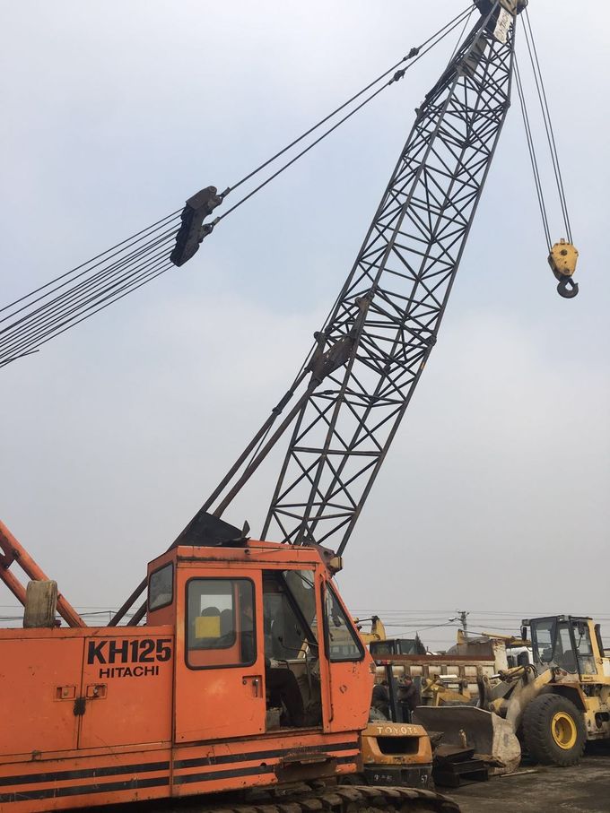 El palmo de 360 grados usado Cranes 50000 kilogramos de carga de elevación máxima con la nueva batería