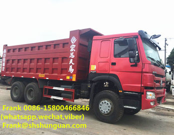China Los camiones volquete usados ahorro de la energía, los camiones de volquete usados 30 toneladas fáciles mantienen proveedor