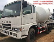 MITSUBISHI Fuso utilizó el combustible diesel de mezcla concreto de la capacidad de los camiones 8m3 del mezclador