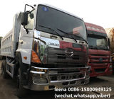 China El tipo de Japón 6X4 utilizó los camiones volquete Hino 700 series de volquete del camión 25-30 de la capacidad de la tonelada compañía