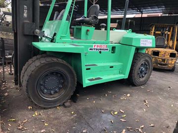 La carretilla elevadora original Mitsubishi FD150 15T de la marca de Japón utilizó el camión del levantador de la bifurcación proveedor
