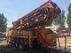 Milímetros concreto usado Sany de poder del diesel del camión 11420 * 2500 de la bomba de 48 metros 4000 * proveedor