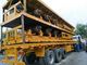 40 toneladas del camión de los remolques de suspensión mecánica usada carga útil del resorte plano proveedor