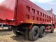 Caja usada de la descarga de la capacidad 16-20 Cbm de la tonelada de los camiones volquete 25-30 de Howo 375 diesel proveedor