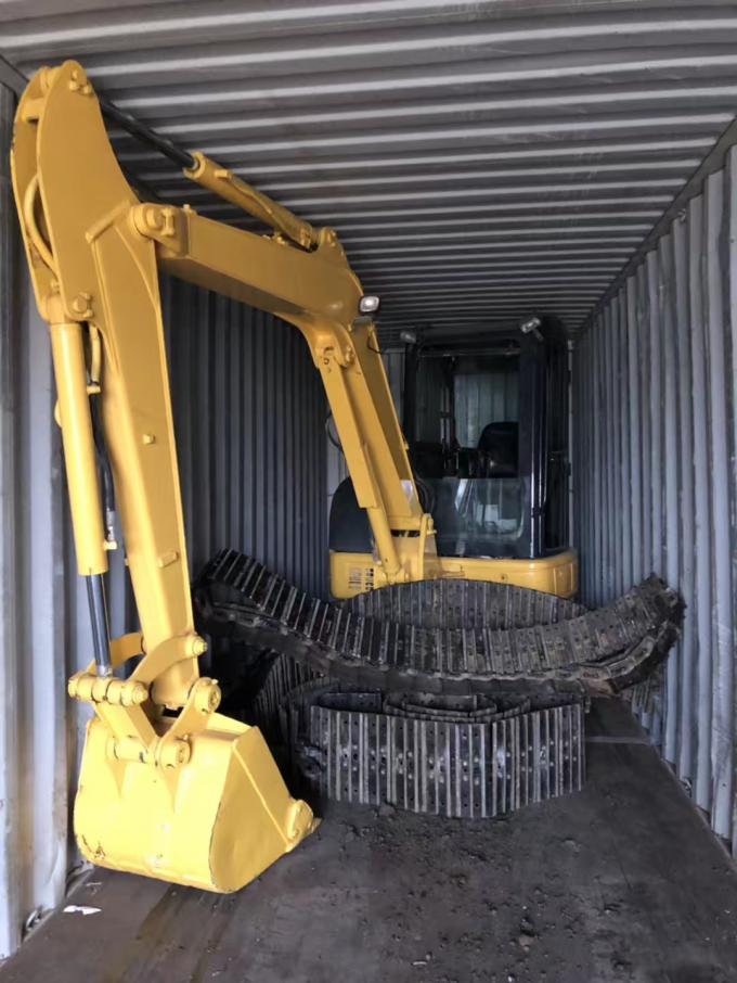 Excavador flexible de la segunda mano, excavador de KOMATSU Pc60 7 6286 kilogramos de peso de funcionamiento